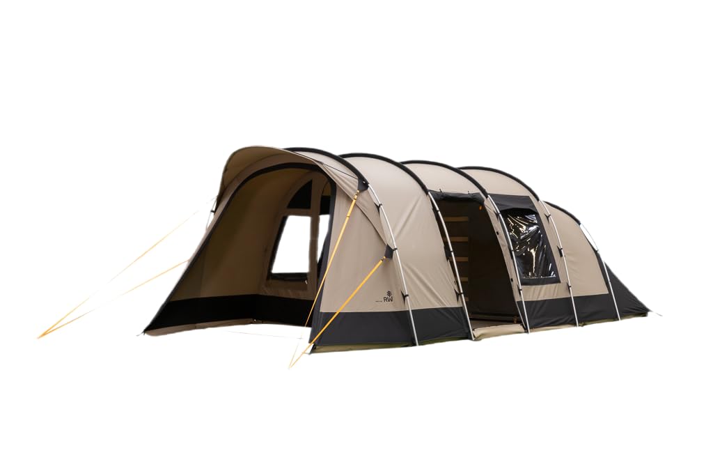 Redwood Birch 310 TC Tent, Family Tunnel Tents, Beige, 4 Persoons