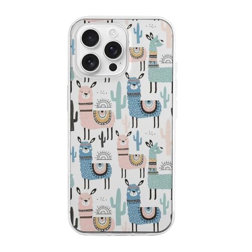 �A���p�J�p�^�[�� for iPhone 16 Pro Max�p �P�[�X TPU�� �ϏՌ� ���h�~ ���΂ݖh�~ �����x�J�b�g ���^�y�� �A�E�g�h�A ����p