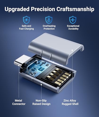 image for Syntech USB C Male to USB3 Female Adapter Compatible with iPhone 17 Pr