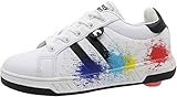 BREEZY ROLLERS 2180370 Schuh mit Rollen White/Black, 31