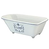 Kingston Brass BATUBRW Aqua Eden Mini Ceramic Classic Bathtub, 5-5/8-Inch x 2-15/16-Inch x 1-15/16-Inch, White
