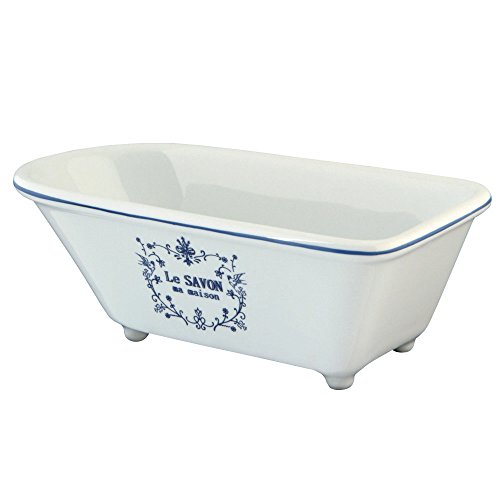 Kingston Brass BATUBRW Aqua Eden Mini Ceramic Classic Bathtub, 5-5/8-Inch x 2-15/16-Inch x 1-15/16-Inch, White