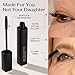 Cellmetics Mascara for Older Women 60 Plus, Volumizing & Lengthening Tubing Mascara with Lash Growth Effect, Hypoallergenic, Smudge-Free and Gentle for Sensitive Eyes (Brown)
