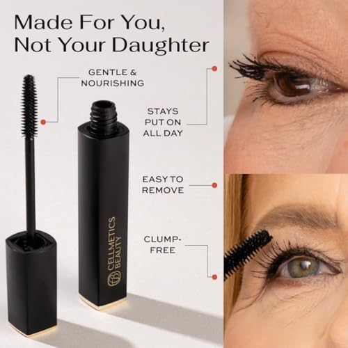 Cellmetics Mascara for Older Women 60+ – Brown Volumizing & Lengthening — view 3