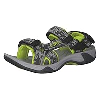 CMP Kinder Hamal Hiking Sandal, Cemento-Acido, 36