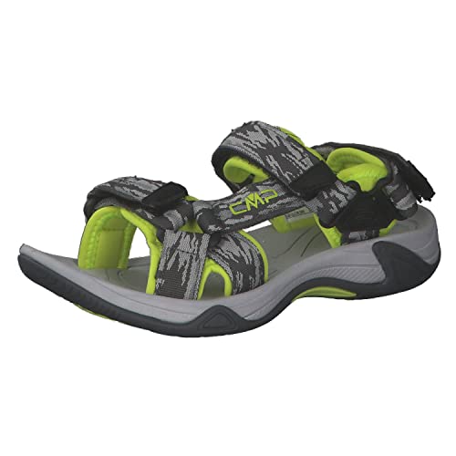 CMP Kinder Hamal Hiking Sandal, Cemento-Acido, 37