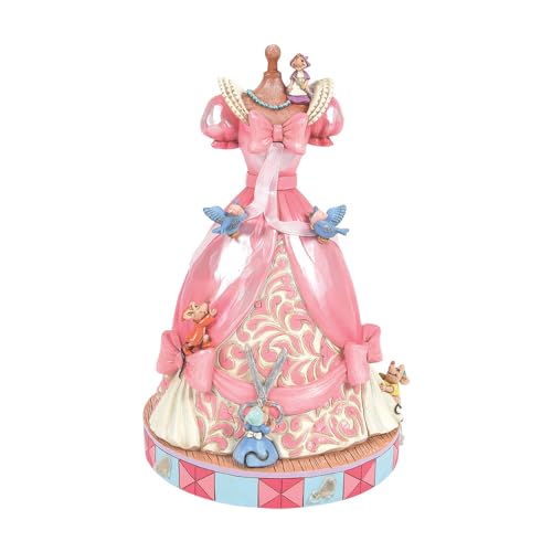 Disney Traditions Cenicienta - Figura Musical con Vestido Rosa