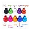 CHATROOM M3 M4 M5 M6 M8 Thumb Nuts Through Hole Aluminum Frame Hand Tighten Flange Nut Step Knurled Thumb Nut (Color : Green, Size : M6 5pcs)
