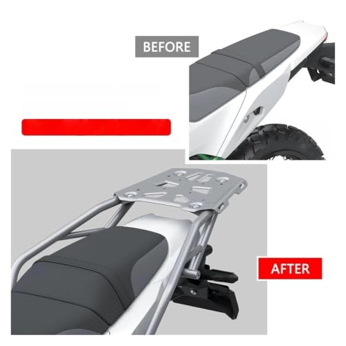 Support de boîtier supérieur Kawasaki KLE500 2026 : sécurisez vos bagages argent - 5