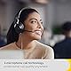 Jabra Evolve2 40 SE - Kabelgebundenes Stereo-Headset mit Geräuschunterdrückung und 3-Mikrofon-Technologie - USB-A-Kabel - für MS Teams zertifiziert, auch mit anderen Plattformen kompatibel - Schwarz