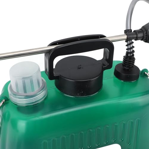 8L Batteriebetriebener Gartensprüher, 2000 MAh Wiederaufladbarer Elektrischer Sprüher Zum Gießen von Blumen, Sterilisator, Autoreinigung (Green)