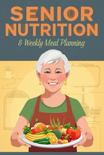 Senior Nutrition & Weekly Meal Planning Guide: 52-Week Caregiver's Menu Tracker and Easy-Shop Grocery List | Elder Care Food Log for Balanced Diet and Medication Reminders