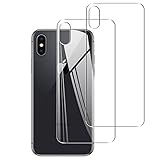 【2枚セット- 日本旭硝子素材】対応 iPhone X 背面フィルム iPhone Xs 背面保護フィルム ガラスフィルム さらさら アイホンx 背面ガラスフィルム 強化ガラス アイフォンxs 液晶保護フィルム 厚さ0.26 超薄 硬度9H 飛散防止 指紋防止 撥水撥油 耐衝撃 自動吸着 気泡ゼロ 貼り付け簡単 高感度 高透過率 ラウンドエッジ加工 3D Touch対応