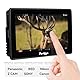 Portkeys BM5IV 5,5 Kamera Kontrollmonitor mit Touchscreen 2000nit, Dual-Screen Fokusmonitor mit HDMI/SDI, Kabelsteuerung für Sony Canon RED ARRI ZCAM Nikon BMPCC, Aluminiumgehäuse, Log-Modus