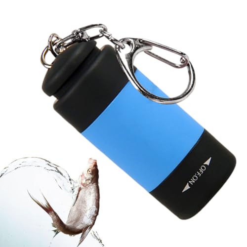 LUAMY LED水中ライト - ハンドヘルドトーチ検出器 | 釣り餌探知機、淡水および海水の魚イカエビ用水中魚群探知機ランプ