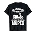Herren Moped Motorbike Mopedfahrer Mopedtour Mofa Roller Lustig T-Shirt