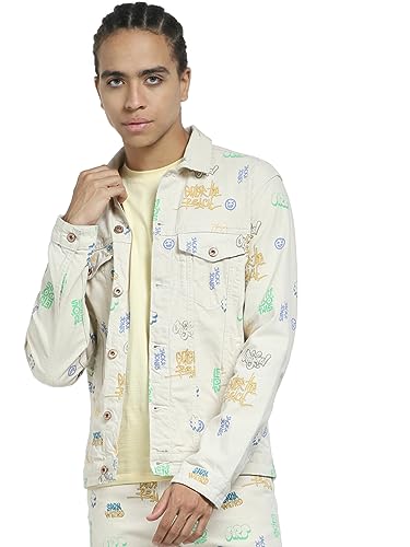 Image of JACK & JONES Men's Cotton Blend Standard Length A-Line Coat