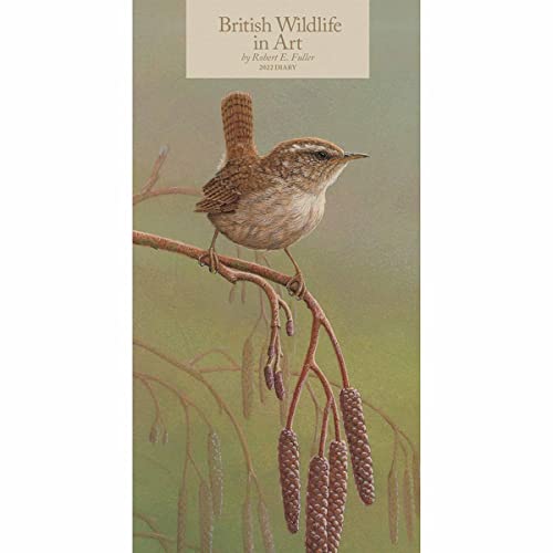 British Wildlife in Art by Robert Fuller Slim Diary 2022