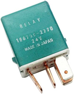 Relay 4436534 24V with 5 Pin SINOCMP Excavator Green Relay