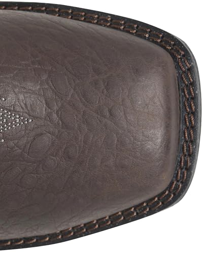 DOUBLE-H Men's Phantom Rider Arbiter 6" Romeo Wide Square Composite Toe Work Boots with Carib Dusky Leather Upper, Comfort Footbed, EH-Rated3