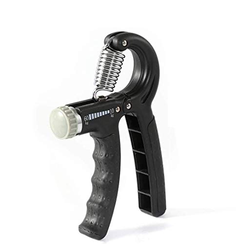 Grip Strengthener, Finger Hand Grip Trainer with Adjustable Resistance 22-132 Lbs,Wrist Workout Grip, Non-Slip Gripper, Perfect for Musicians Athletes and Hand Rehabilitation Exercising