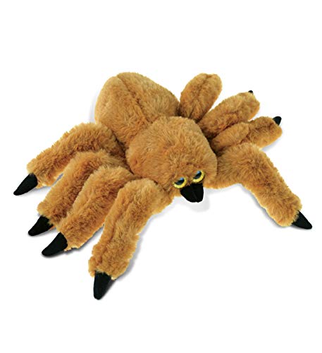 DolliBu Plush Spider Stuffed Animal - Soft Fur Huggable Brown Spider, Adorable Playtime Plush Toy, Cute Desert Animals Cuddle Gift, Super Soft Plush Doll Animal Toy for Kids & Adults - 11 Inch