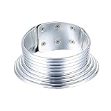 Halawly Gold Silver African Egypt Punk Gothic Snap Resin Chunky Leather Choker Collars for Women, Fashion Statement Necklace Jewelry