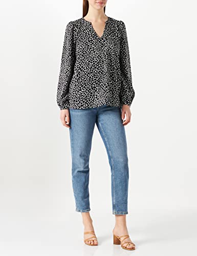 ESPRIT 992EO1F307 Camicia da Donna, 003/Black 3, S...