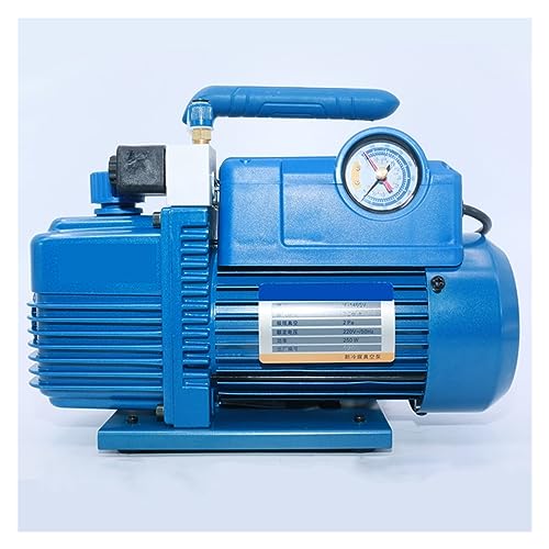 Bomba de Vacío, Bomba de vacío 2L V-i140SV Nuevo refrigerante R410A Reparación aire acondicionado Modelo fibra 2Pa 250W 7.2m3 / H Con válvula solenoide