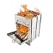 Campeggio integrato pieghevole in legno stufa portatile piccolo in acciaio inox barbecue a carbone stufa barbecue per cucinare all'aperto picnic