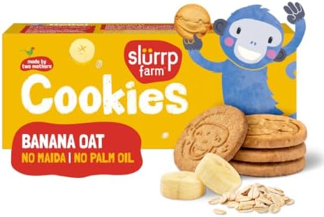 Slurrp Farm Cookies Oats,Honey And Banana 75G