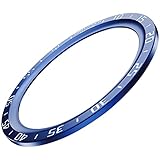 VILLCASE Clip- On Carabiner Luminous Face Backpacker FOB Uhr mit Kompass Flaschenöffner für Bergsteiger Sportgeräte Schwarz