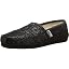 Black Crochet Glitter