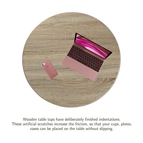 Ohimonina Hand Weave Table Round Coffee Table Natural Handmade Design Home Decor Table For Living Room, Bedroom… #TOP4