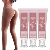 BootyBooty Shea Butter Bigger Buttock Enhancement Cream for Women - Hip Lift and Bigger Buttock Enlargement (3pcs)
