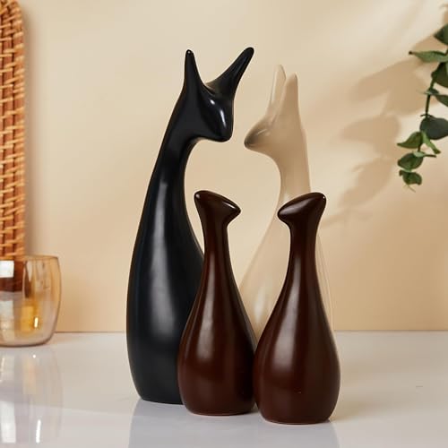Basics Ceramic Figures Set of 4