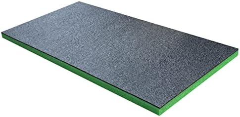 Shadow Foam Medium Sheet - 1000mm x 500mm | Cut and Peel Foam for Toolbox Organisation, Flight Cases, DIY & Tool Storage Systems (30mm, Red)
