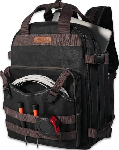 WELKINLAND 90-Pocket Electrician Backpack