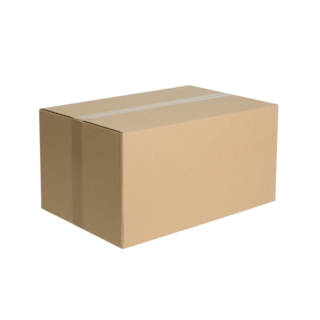 Faltkarton 350x250x190 mm Aussenmass EKO Versandkarton Box 1-Wellig Braun NEU (140 Stück)