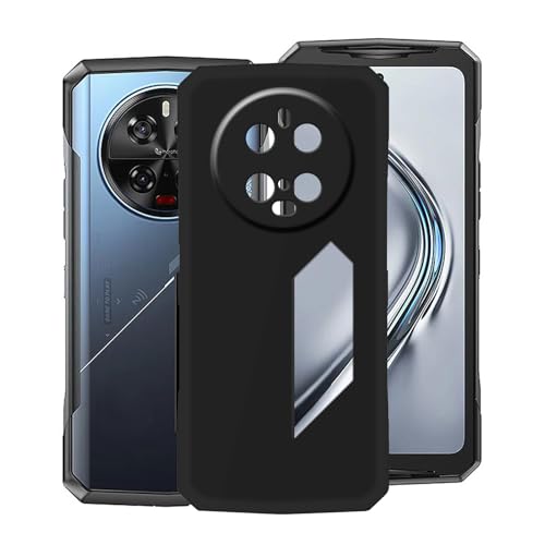 Coque pour Doogee V40 Pro antichoc et antirayures avec bumper TPU noir