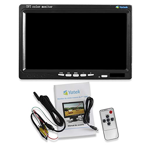 Monitor di visione posteriore su veicoli da 7