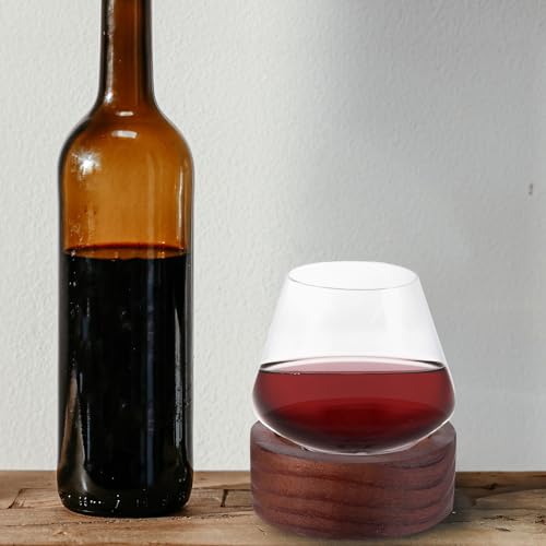 Vaso de whisky de cristal elegante con base robusta para hostelería 6