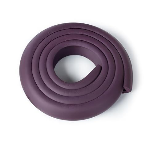 LuvLap Baby Proofing Edge Corner Guards, Extra Thick 2 Meter, Furniture Corner Cushion for Child Safety, 3M Adhesive Tape, Corner Protector for Baby, Edge Guard Strips, Non Toxic, BPA Free, Brown