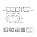 FAMATEL 3256 - Caja empotrar pladur 67x39 doble
