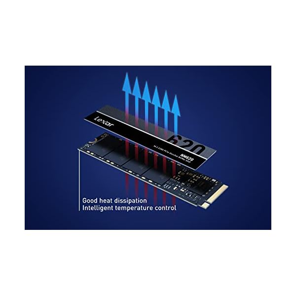 Lexar NM620 SSD 256GB, M.2 2280 PCIe Gen3x4 - Image 4