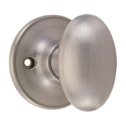 Design House 750620 Egg Dummy Knob, Satin Nickel, Decorative Design House 750620 Egg Dummy Knob, Satin Nickel, Decorative
