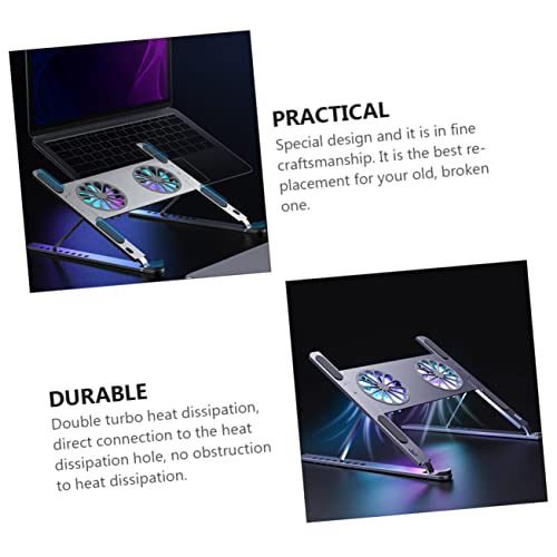Base refrigerante para laptop con ventilador silencioso y desmontable miniatura 7