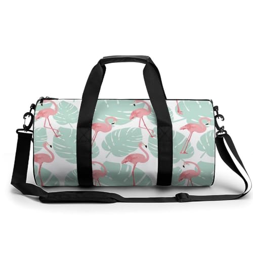 Sac de voyage flamants roses imperméable et résistant pour le camping