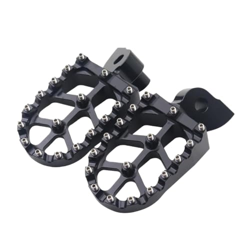 Dirt bike foot pegs antidérapants pour YZ250F et WR450F avec grip maximal