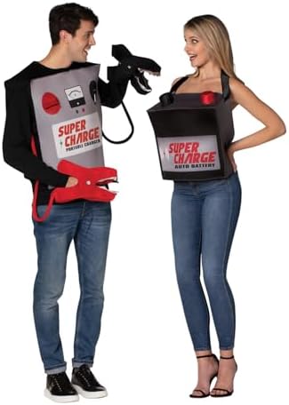 Rasta Imposta Battery & Jumper Cables Adult Costume (Pair)